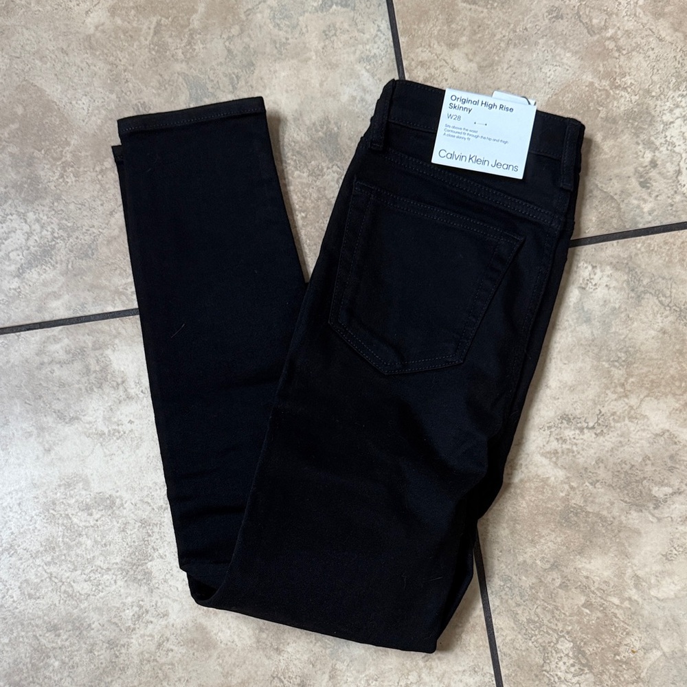 Calvin Klein Women's Original High Rise Skinny Jeans